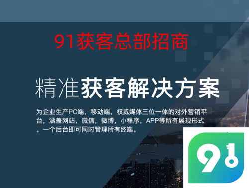 四川91 获客代理模式